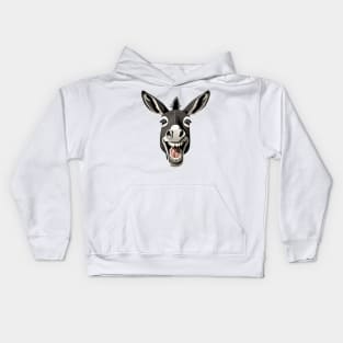 Smiley Donkey Kids Hoodie